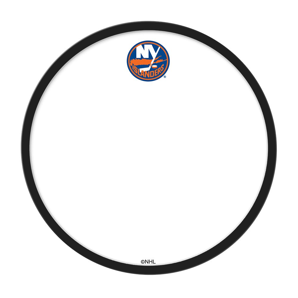 New York Islanders: Modern Disc Dry Erase Wall Sign - The Fan-Brand