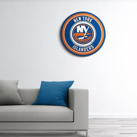 New York Islanders: Modern Disc Wall Sign - The Fan-Brand