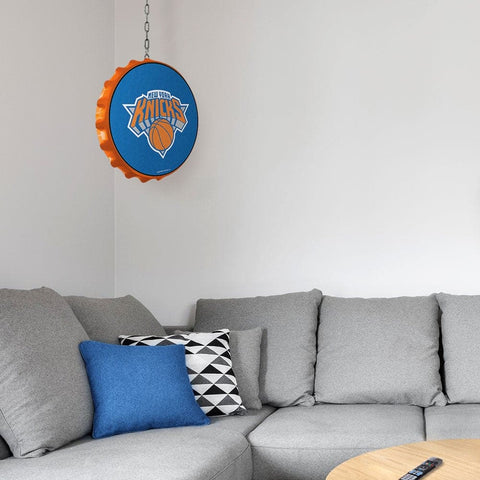 New York Knicks: Bottle Cap Dangler - The Fan-Brand