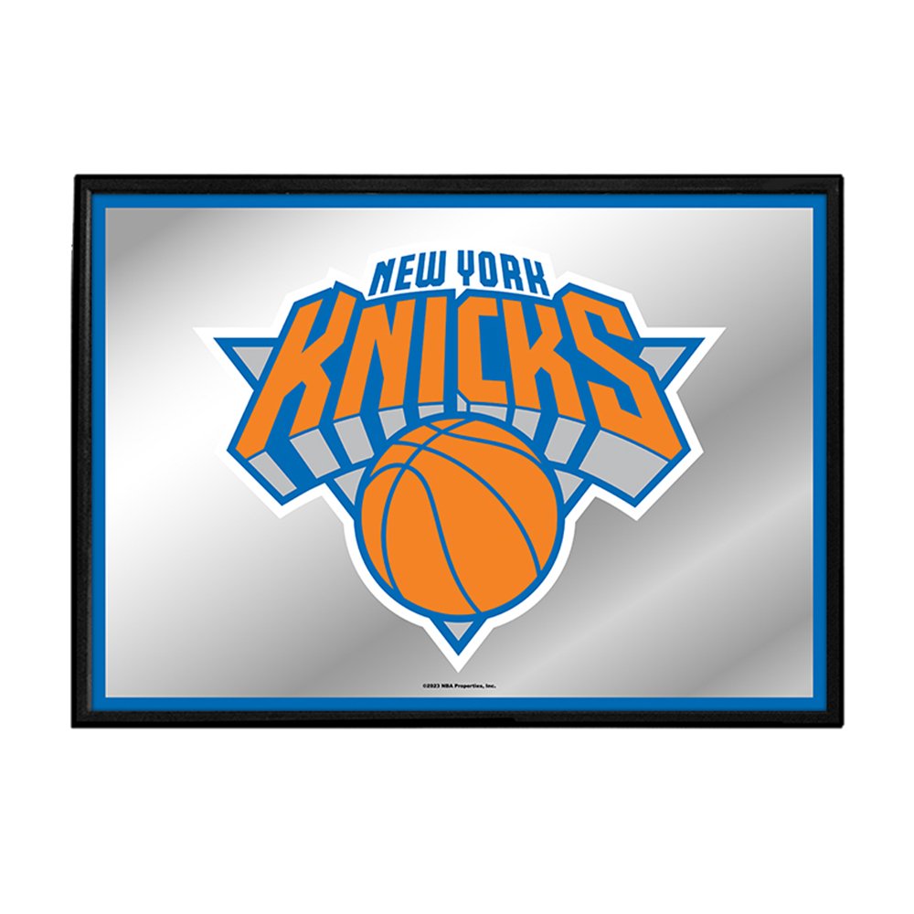 New York Knicks: Framed Mirrored Wall Sign - The Fan-Brand