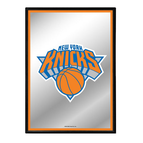 New York Knicks: Framed Mirrored Wall Sign - The Fan-Brand