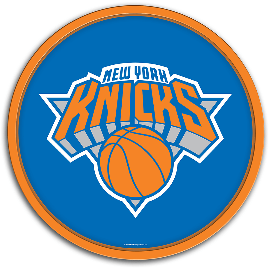 New York Knicks: Modern Disc Wall Sign - The Fan-Brand
