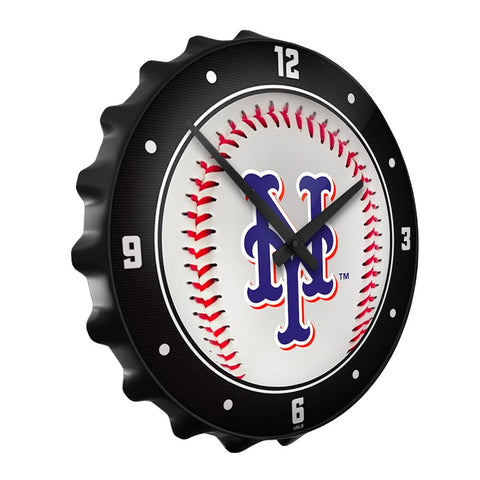New York Mets: Baseball - Bottle Cap Wall Clock - The Fan-Brand