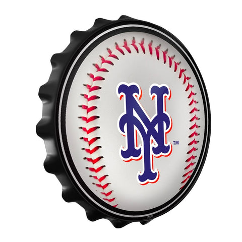 New York Mets: Logo - Bottle Cap Wall Sign - The Fan-Brand