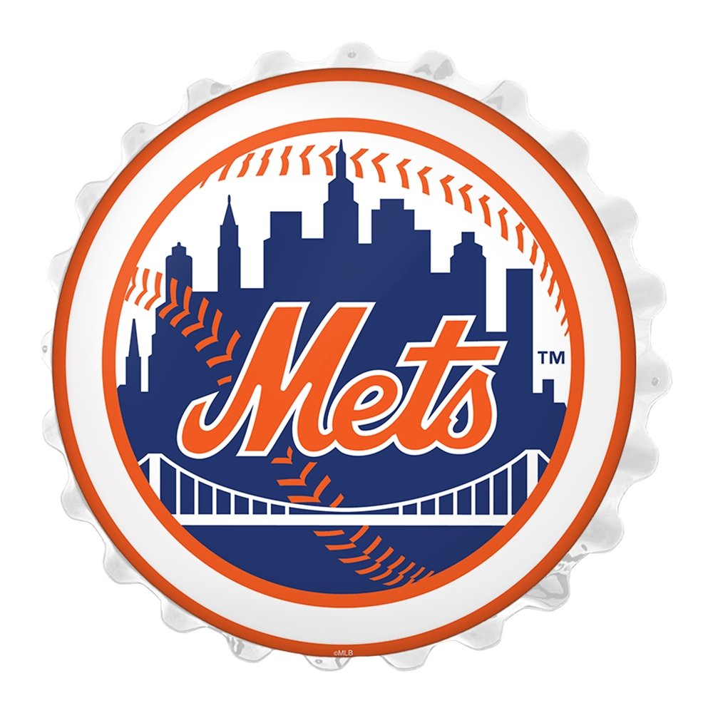 New York Mets: Bottle Cap Wall Light - The Fan-Brand