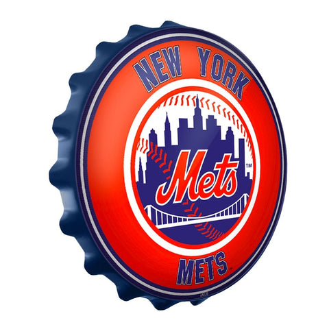 New York Mets: Bottle Cap Wall Sign - The Fan-Brand