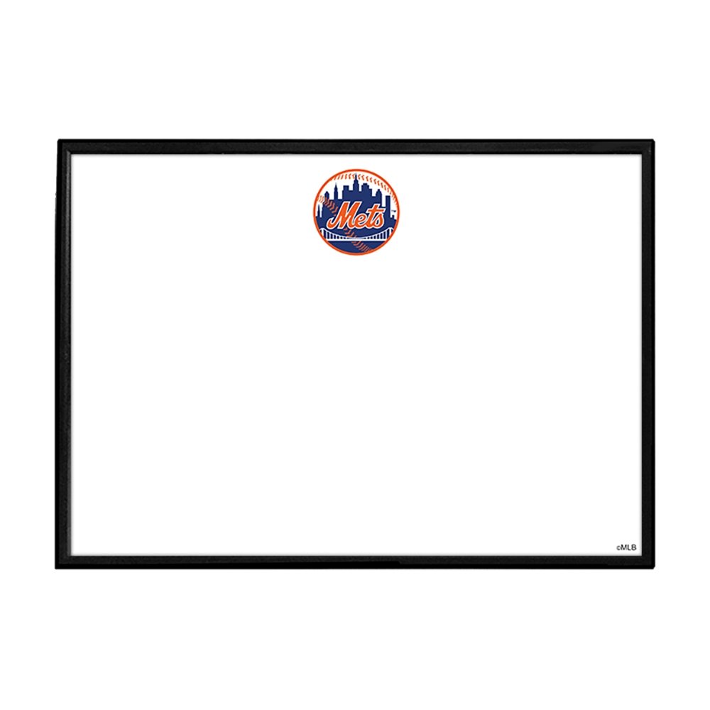 The Fan-Brand New York Mets Framed Dry Erase Sign, Blue, Size NA, Rally House