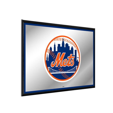 New York Mets: Framed Mirrored Wall Sign - The Fan-Brand