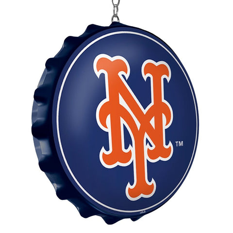 New York Mets: Logo - Bottle Cap Dangler - The Fan-Brand