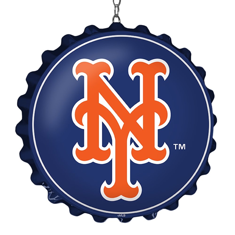 New York Mets: Logo - Bottle Cap Dangler - The Fan-Brand