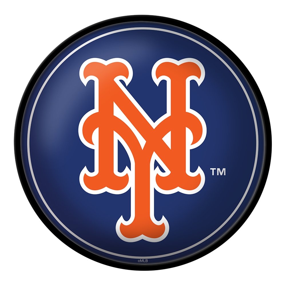 New York Mets: Logo - Modern Disc Wall Sign - The Fan-Brand