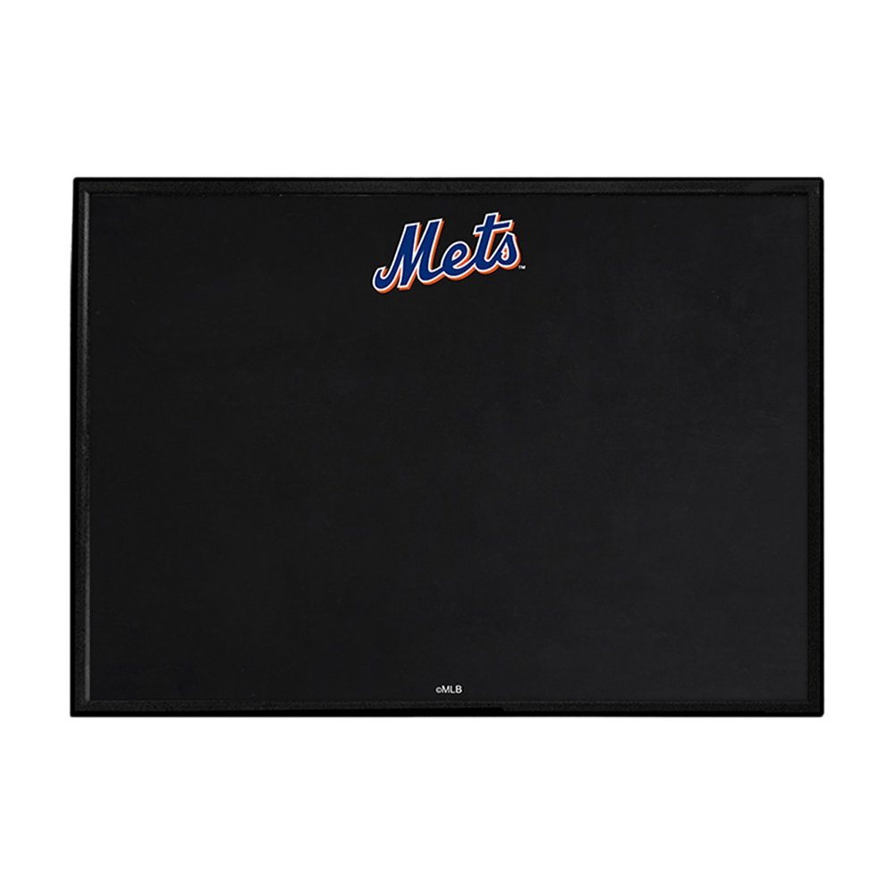 New York Mets: Wordmark - Framed Chalkboard - The Fan-Brand