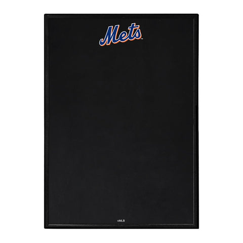 New York Mets: Wordmark - Framed Chalkboard - The Fan-Brand