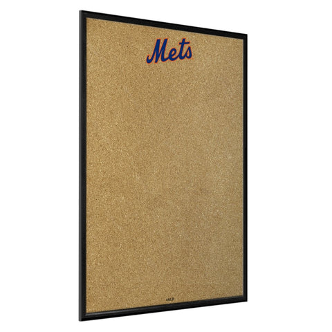 New York Mets: Wordmark - Framed Corkboard - The Fan-Brand
