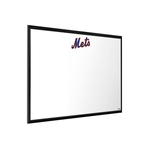 New York Mets: Wordmark - Framed Dry Erase Wall Sign - The Fan-Brand