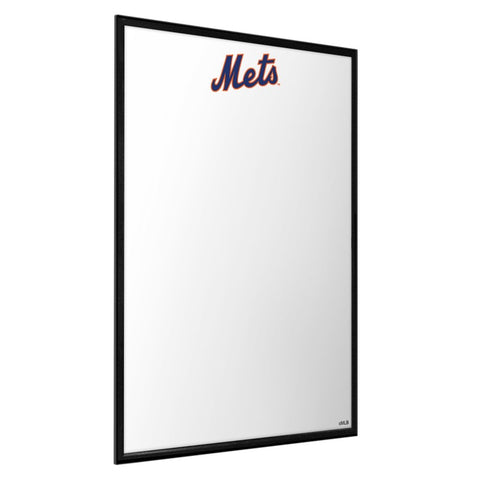 New York Mets: Wordmark - Framed Dry Erase Wall Sign - The Fan-Brand