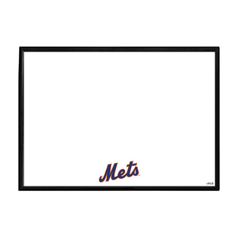 New York Mets: Wordmark - Framed Dry Erase Wall Sign - The Fan-Brand