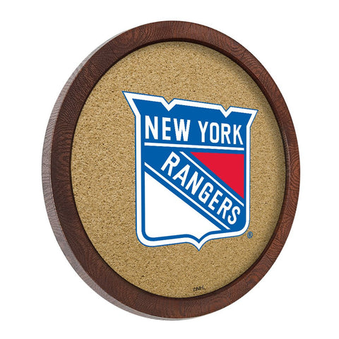 New York Rangers: Barrel Top Cork Note Board - The Fan-Brand
