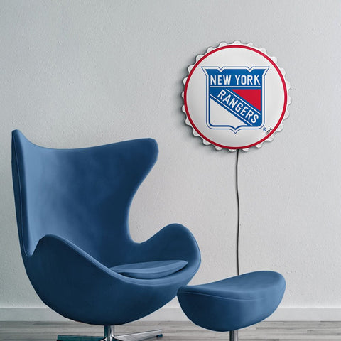 New York Rangers: Bottle Cap Wall Light - The Fan-Brand