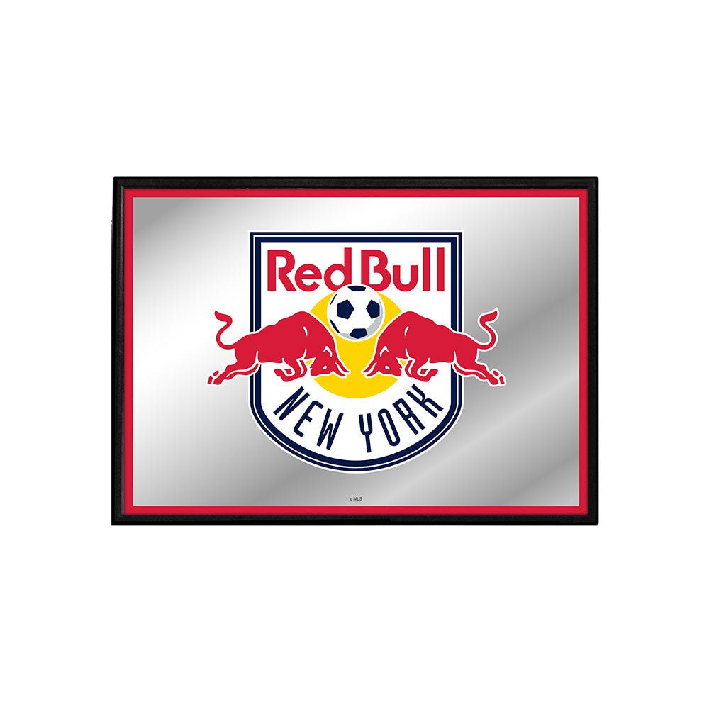 New York Red Bulls: Framed Mirrored Wall Sign - The Fan-Brand