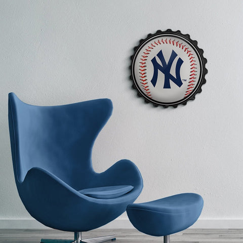 New York Yankees: Baseball - Bottle Cap Wall Sign - The Fan-Brand