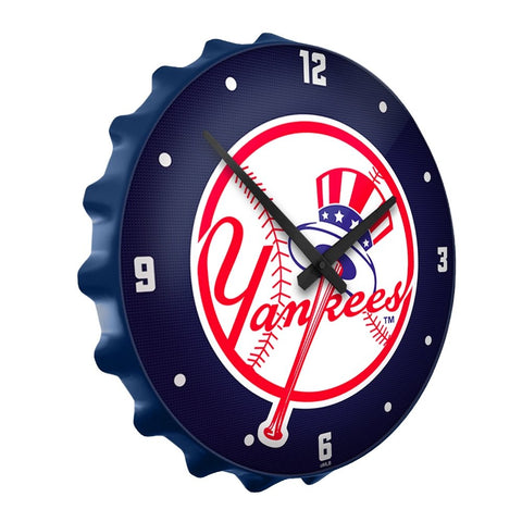 New York Yankees: Bottle Cap Wall Clock - The Fan-Brand