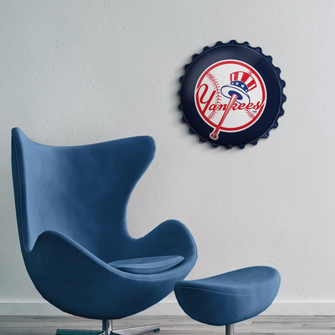 New York Yankees: Bottle Cap Wall Sign - The Fan-Brand