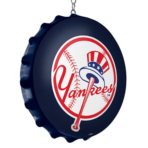 New York Yankees: Double-Sided Bottle Cap Dangler - The Fan-Brand
