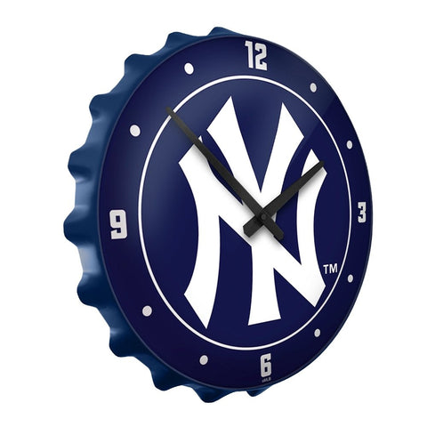 New York Yankees: Logo - Bottle Cap Wall Clock - The Fan-Brand