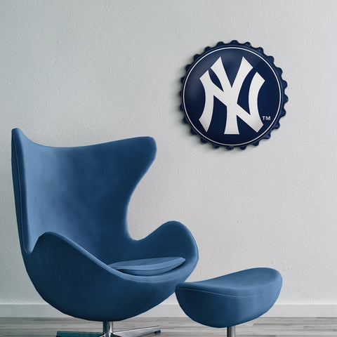 New York Yankees: Logo - Bottle Cap Wall Sign - The Fan-Brand