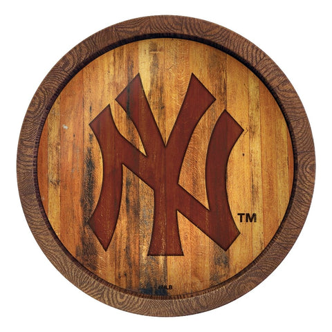 New York Rangers: Branded Faux Barrel Top Sign - The Fan-Brand