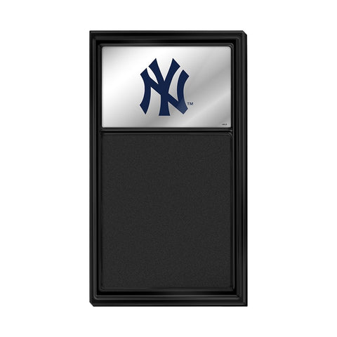 New York Yankees: Logo - Mirrored Chalk Note Board - The Fan-Brand