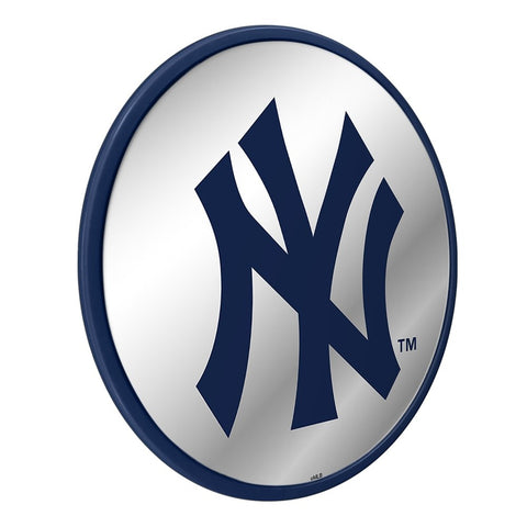 New York Yankees: Logo - Modern Disc Mirrored Wall Sign - The Fan-Brand