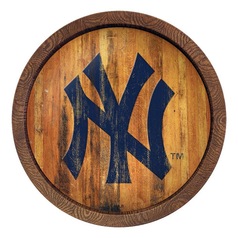 New York Yankees: Logo - Weathered 