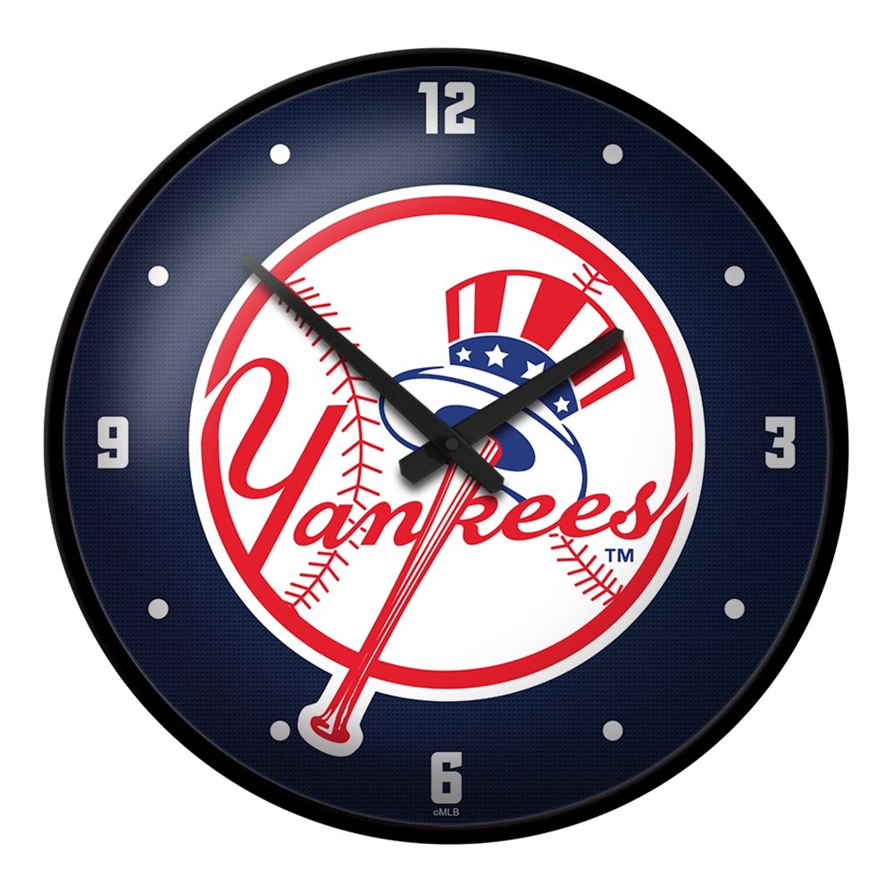 New York Yankees: Modern Disc Wall Clock - The Fan-Brand
