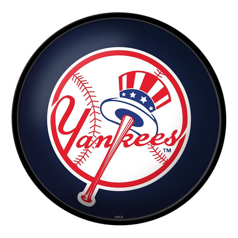 New York Yankees: Modern Disc Wall Sign - The Fan-Brand