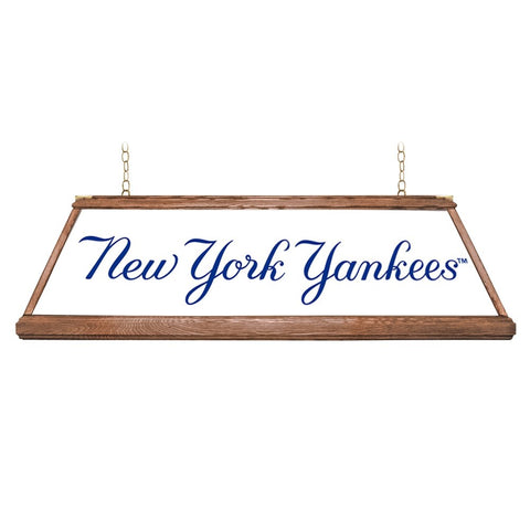 New York Yankees: Premium Wood Pool Table Light - The Fan-Brand