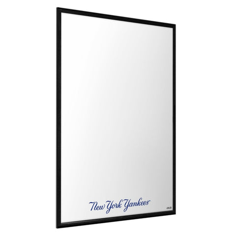 New York Yankees: Wordmark - Framed Dry Erase Wall Sign - The Fan-Brand