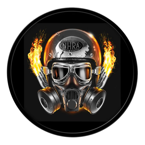 NHRA: Gas Mask - Modern Disc Wall Sign - The Fan-Brand