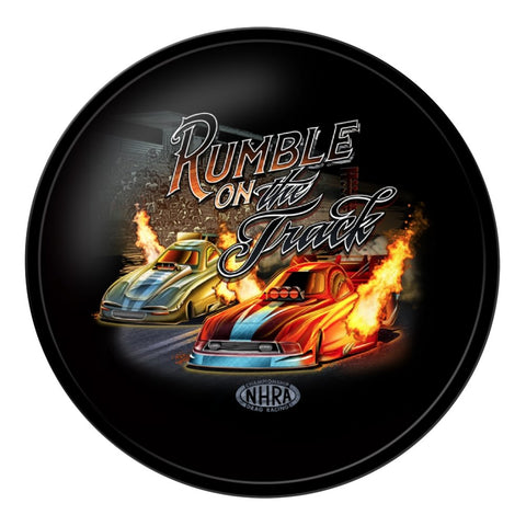 NHRA: Rumble - Modern Disc Wall Sign - The Fan-Brand