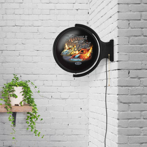 NHRA: Rumble - Original Round Rotating Lighted Wall Sign - The Fan-Brand