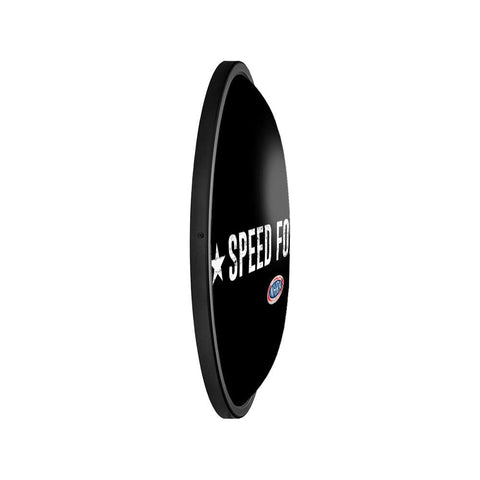 NHRA: Speed for All - Oval Slimline Lighted Wall Sign - The Fan-Brand