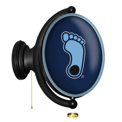 North Carolina Tar Heels: Heel Logo - Original Oval Rotating Lighted Wall Sign - The Fan-Brand