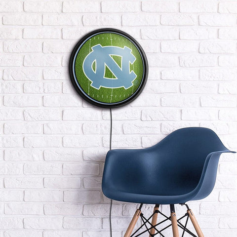 North Carolina Tar Heels: On the 50 - Slimline Lighted Wall Sign - The Fan-Brand
