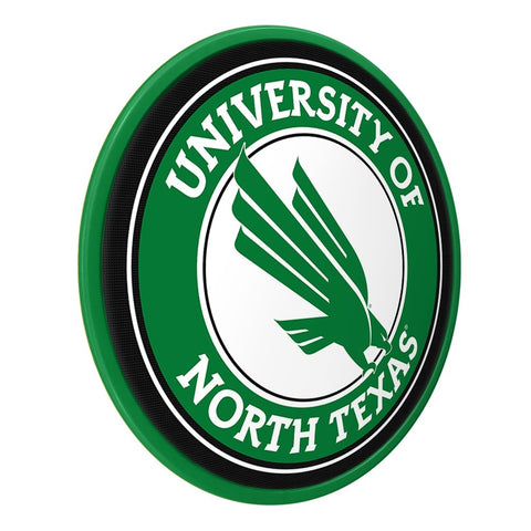North Texas Mean Green: Modern Disc Wall Sign - The Fan-Brand