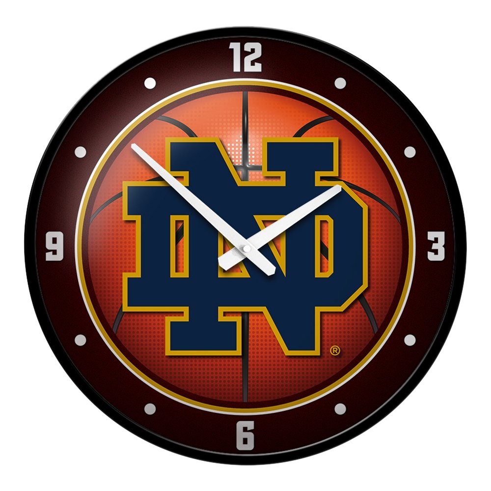 Notre Dame Fighting Irish: Basketball - Modern Disc Wall Clock - The Fan-Brand