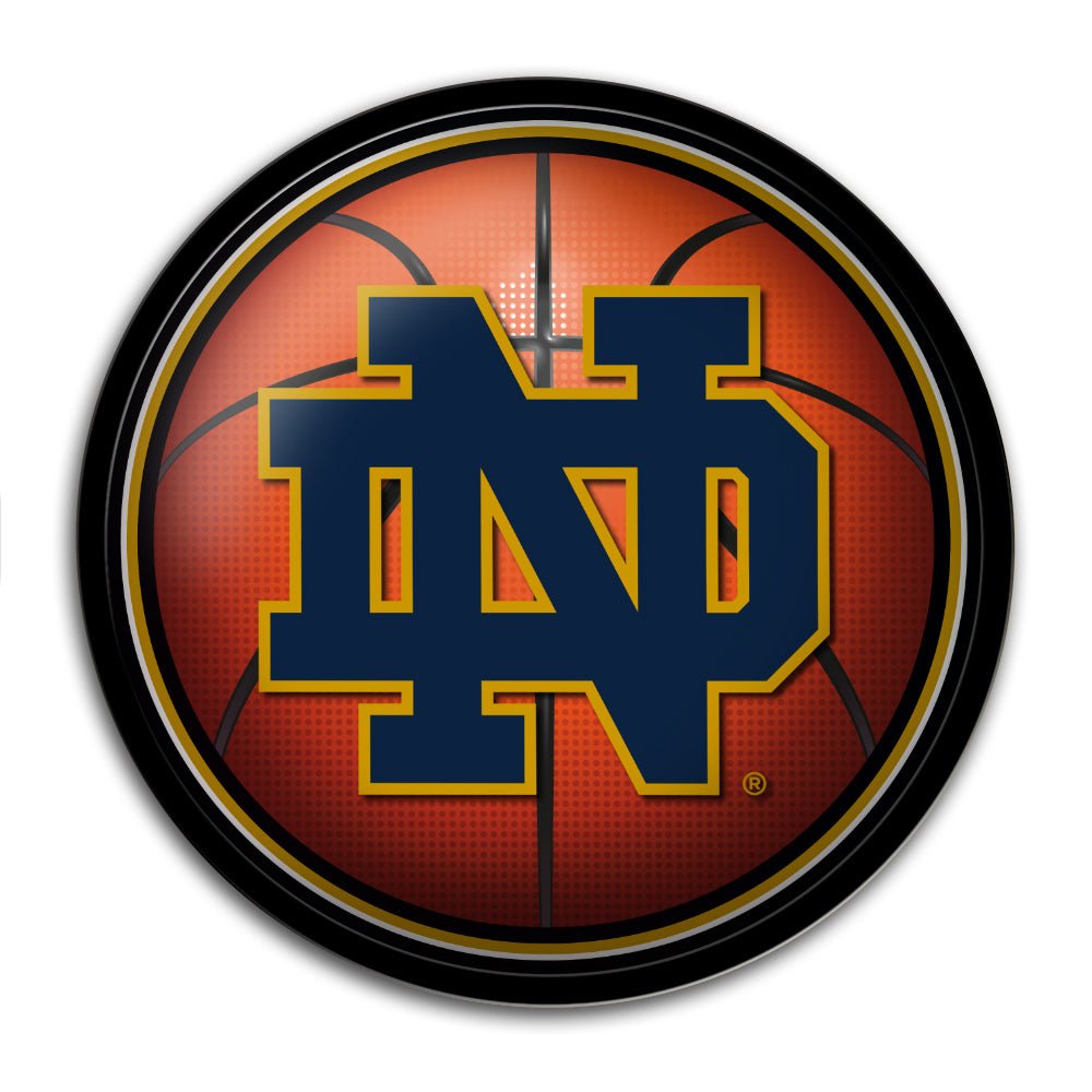 Notre Dame Fighting Irish: Basketball - Modern Disc Wall Sign - The Fan-Brand