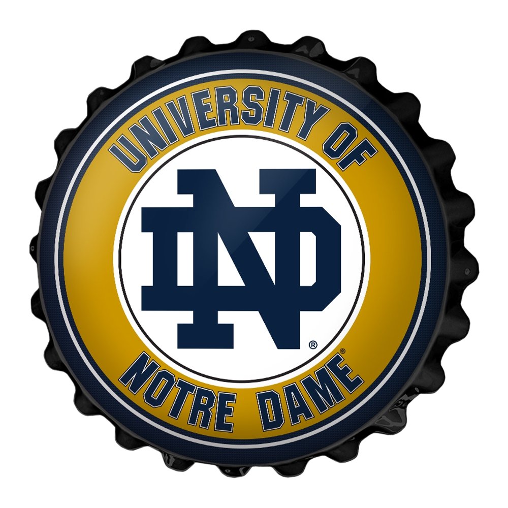 Notre Dame Fighting Irish: Bottle Cap Wall Sign - The Fan-Brand