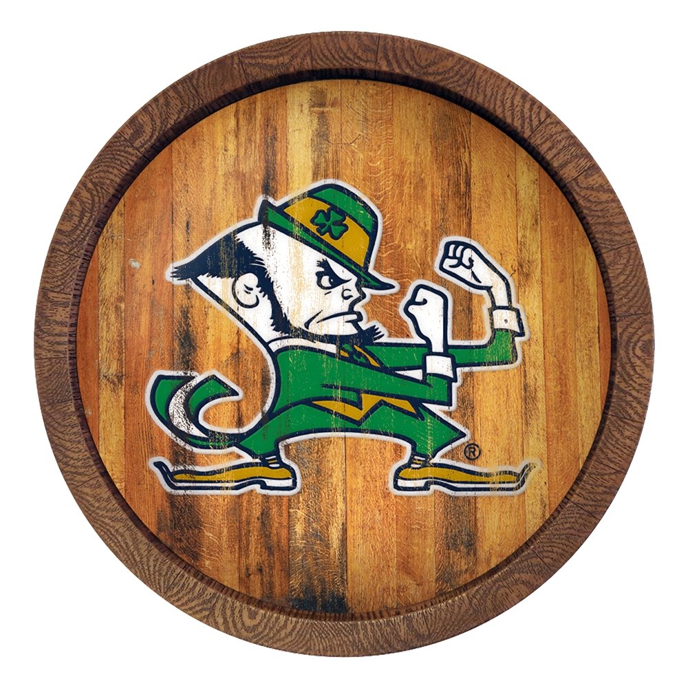 Notre Dame Fighting Irish: Leprechaun - Weathered 