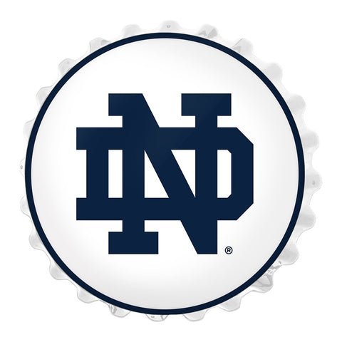 Notre Dame Fighting Irish: Logo - Bottle Cap Wall Sign - The Fan-Brand